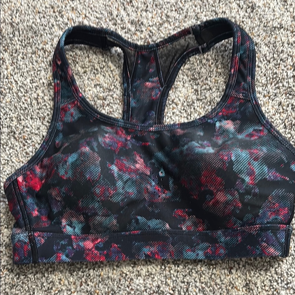 Avia Stylish Women's Sports Bra - Black and Red